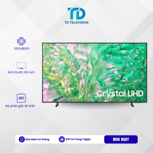Smart Tivi Samsung UHD 4K 65 INCH 2024 (65DU8000)